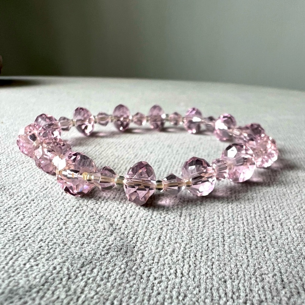 Pink Crystal Bracelet